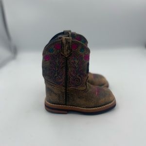 Size 4 Infants John Deere Cowboy Boots Clean Rare